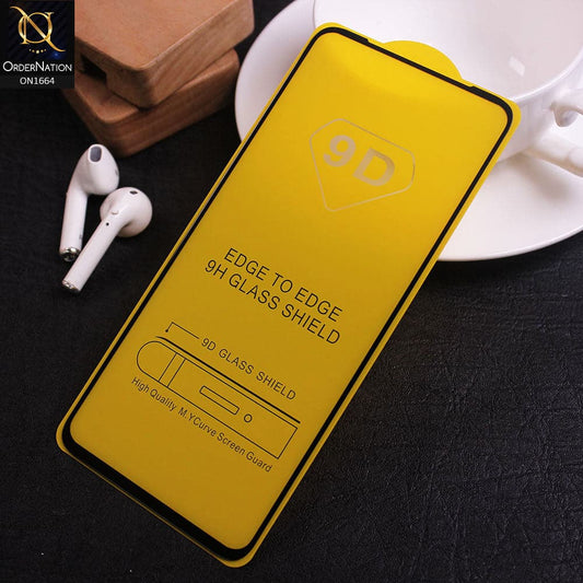 Oppo Reno 2F Cover - Black - Xtreme Quality 9D Tempered Glass With 9H Hardness