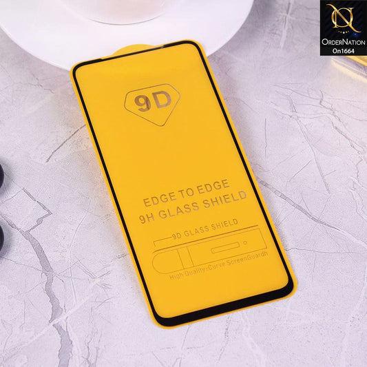 Oppo Reno 6 Cover - Black - Xtreme Quality 9D Tempered Glass With 9H Hardness