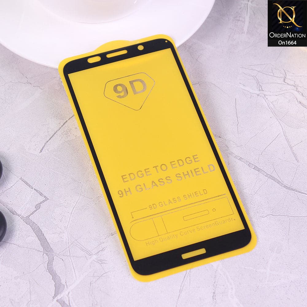 Huawei Y5 Prime 2018 / Y5 2018 / Honor 7S - Cover - Black - Xtreme Quality 9D Tempered Glass With 9H Hardness