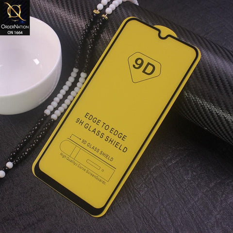 Huawei Y8p Cover - Black - Xtreme Quality 9D Tempered Glass With 9H Hardness