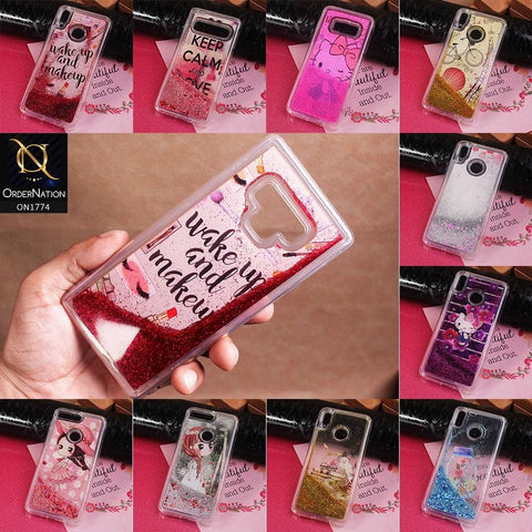 Girlish Stylish Liquid Glitter Case For Vivo V11i - Red