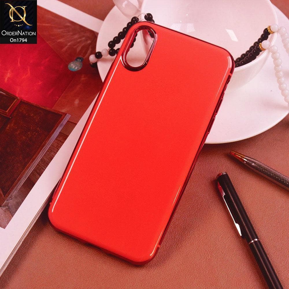 iPhone XS / X Cover - Design 12 - Soft Colourful Candy Shine Soft Cases