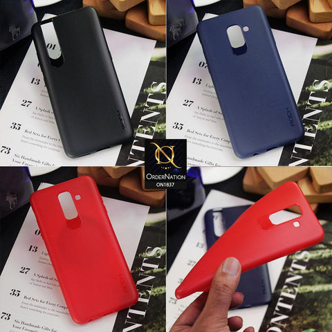 Infinix Note 8i - Black - Soft Rock Syle Case