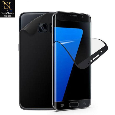 Front And Back 3D Full Edge Phone Film Guard For Samsung Galaxy Note 9 - Black