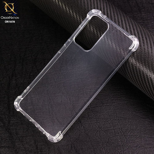 Samsung Galaxy A73 5G Cover - Soft 4D Design Shockproof Silicone Transparent Clear Case