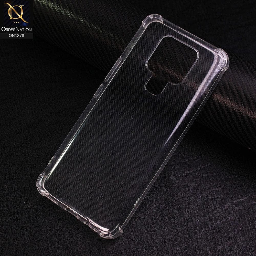 Tecno Camon 16 Pro Cover - Soft 4D Design Shockproof Silicone Transparent Clear Case