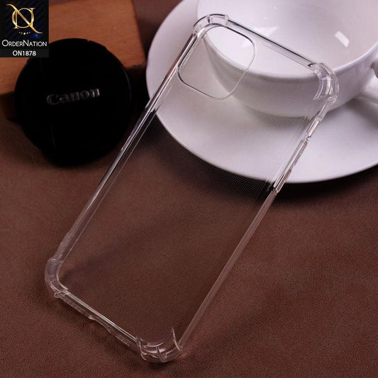 iPhone 11 Cover - Soft 4D Design Shockproof Silicone Transparent Clear Case