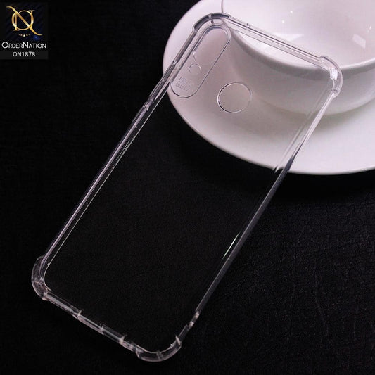 Huawei P20 Lite Cover - Soft 6D Design Shockproof Silicone Transparent Clear Case