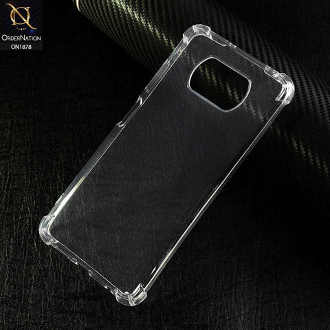 Xiaomi Poco X3 Pro Cover - Soft 4D Design Shockproof Silicone Transparent Clear Case
