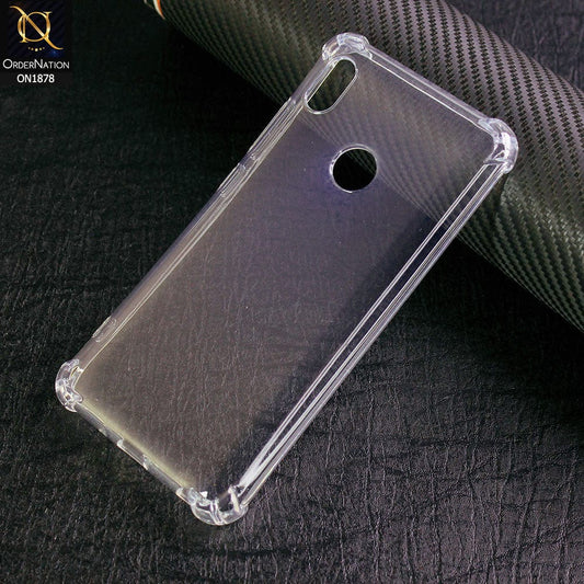 Tecno Pop 3 Cover - Soft 4D Design Shockproof Silicone Transparent Clear Case