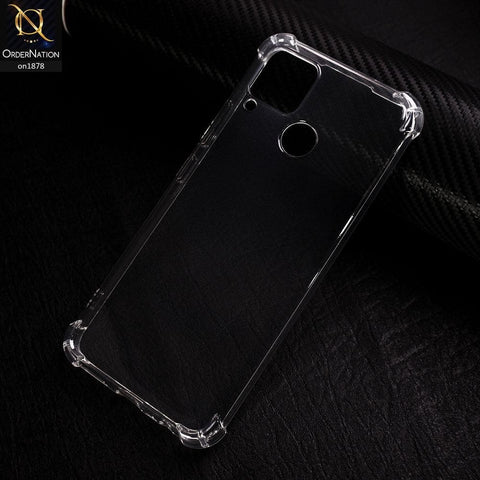 Realme C15 - Soft 4D Design Shockproof Silicone Transparent Clear Case