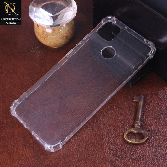 Xiaomi Redmi 9C Cover - Soft 4D Design Shockproof Silicone Transparent Clear Case