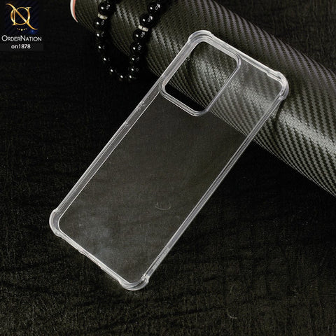 Vivo S12  Cover - Soft 4D Design Shockproof Silicone Transparent Clear Case