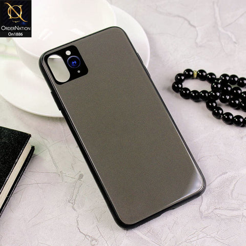 iPhone XS Max Cover - Seaweed Green - Soft Border Face-Lift Camera Glass Case