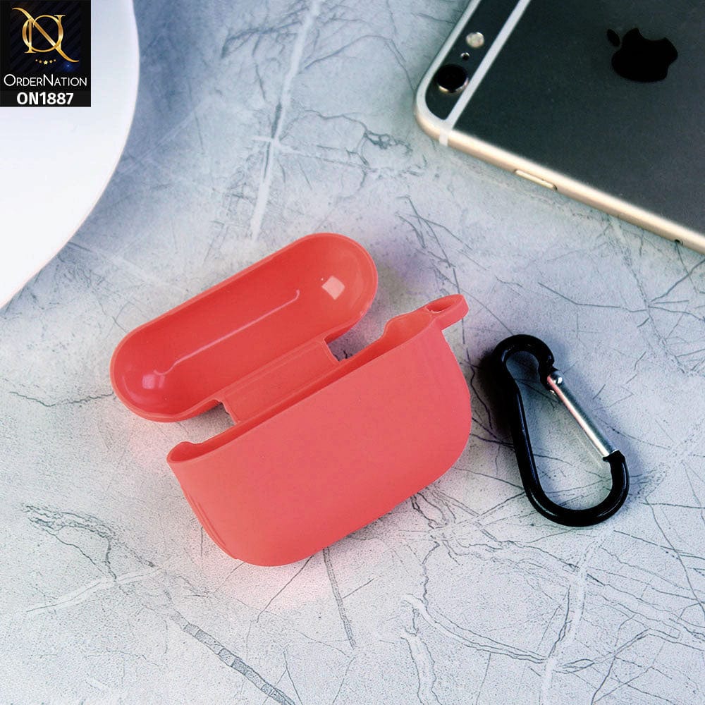 Apple Airpods Pro Cover - Sweet Pink - Candy Color Soft Silicone Airpod Case