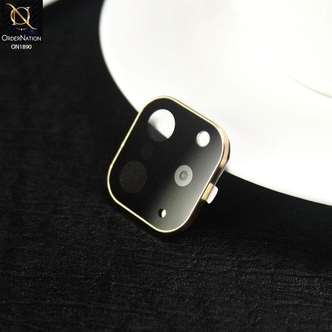 Stylish Face Lift Camera Lens Protector Convert iPhone X / XS / XS Max To iPhone 11 Pro / iPhone 11 Pro Max - Golden