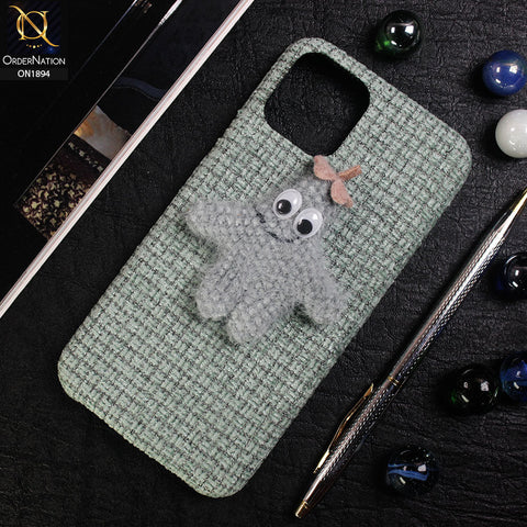 iPhone 11 Cover - Seagreen - 3D Cute Starfish Pure Autumn Warm Carpet View Case