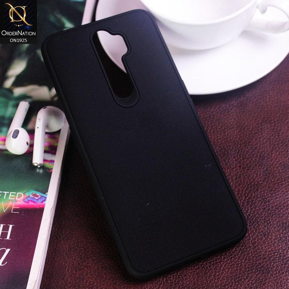 Oppo A9 2020 Cover - Black - Stylish 3D Camera Soft Jell Cases