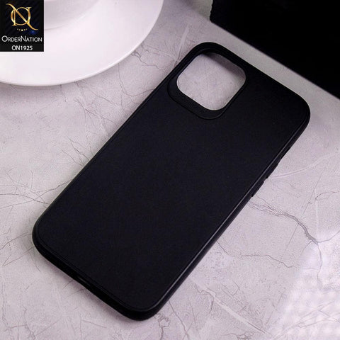 iPhone 12 Pro Max Cover - Black - Stylish 3D Camera Soft Jell Cases