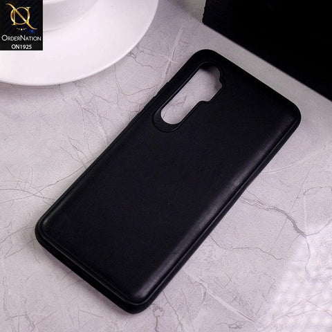 Xiaomi Mi Note 10 Lite Cover - Black - Stylish 3D Camera Soft Jell Cases