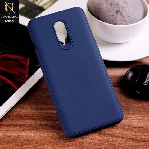OnePlus 7 Cover - Blue - Stylish 3D Camera Soft Jell Cases