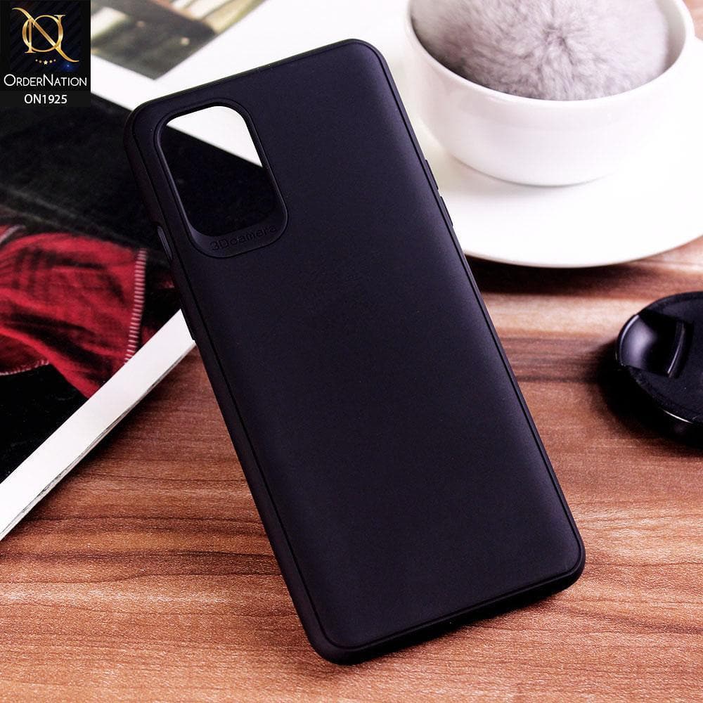 OnePlus 8T Cover - Black - Stylish 3D Camera Soft Jell Cases