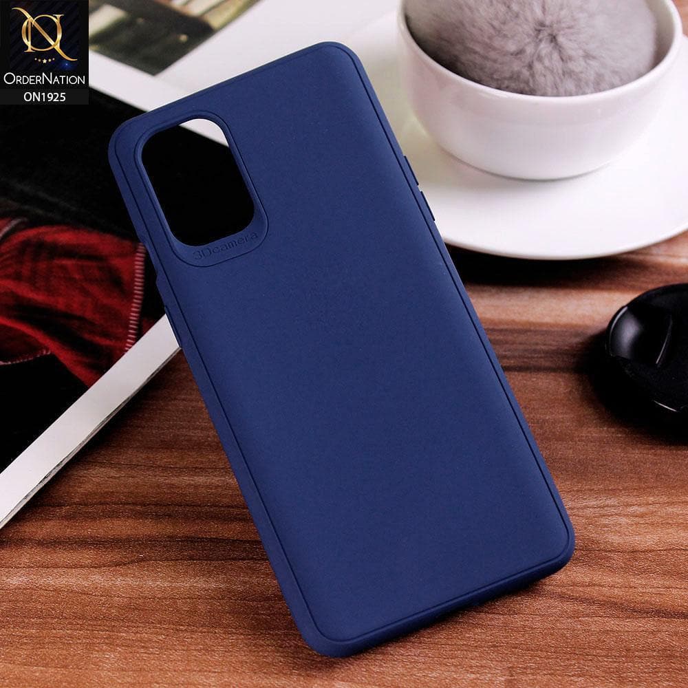OnePlus 8T Cover - Blue - Stylish 3D Camera Soft Jell Cases