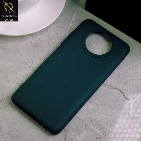 Xiaomi Poco X3 Cover - Dark Green - Stylish 3D Camera Soft Jell Cases