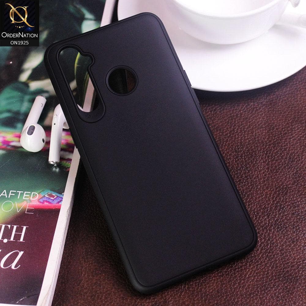Realme 5 Pro Cover - Black - Stylish 3D Camera Soft Jell Cases