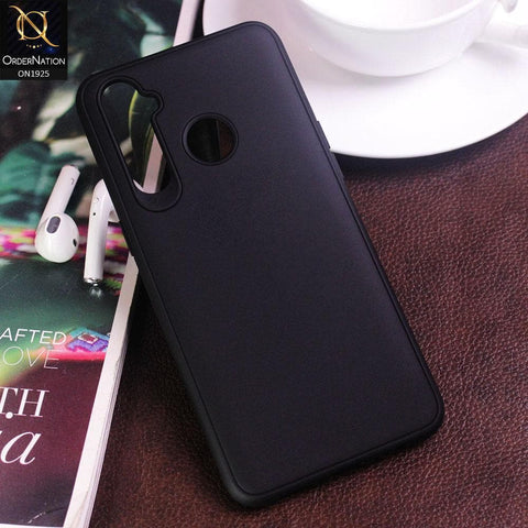 Realme 5 Pro Cover - Black - Stylish 3D Camera Soft Jell Cases