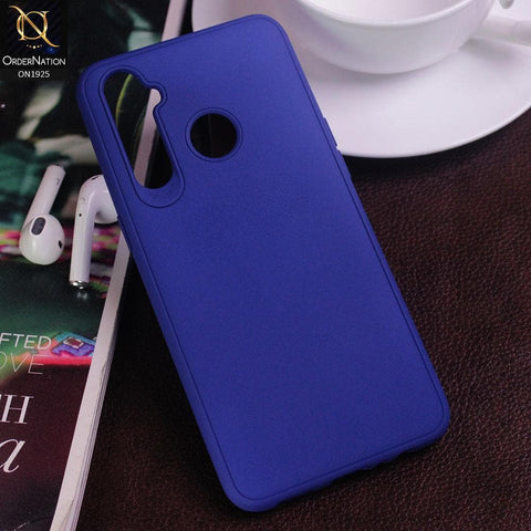 Realme 5 Pro Cover - Blue - Stylish 3D Camera Soft Jell Cases