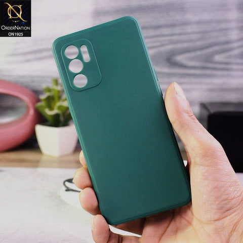 Oppo Reno 6 Cover - Green - Stylish 3D Camera Soft Jell Cases