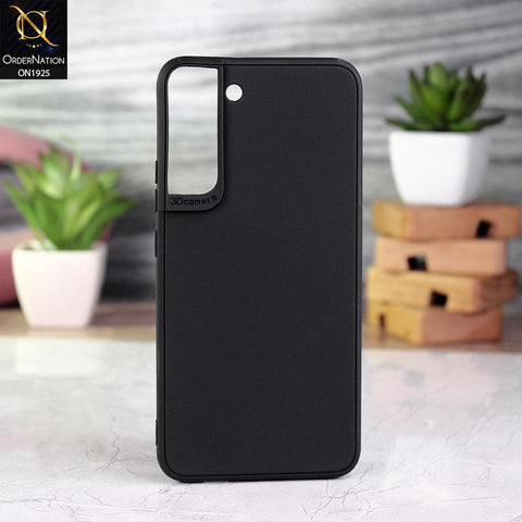 Samsung Galaxy S22 5G Cover - Black - Stylish 3D Camera Soft Jell Case