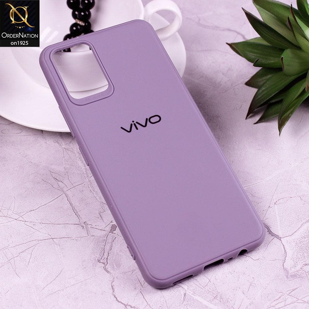 Vivo V21e Cover - Gray - Stylish 3D Camera Soft Jell Cases
