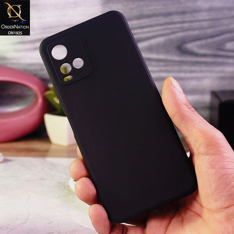 Vivo Y21 Cover - Black - Stylish 3D Camera Soft Jell Cases