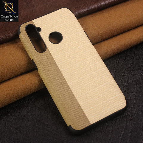 Realme 5 Pro Cover - Skin - New Stylish Leather Tpu Soft Case