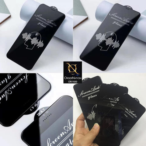 iPhone 16 Pro Max Screen Protector - Black - Premium Quality Screen Glass Protector