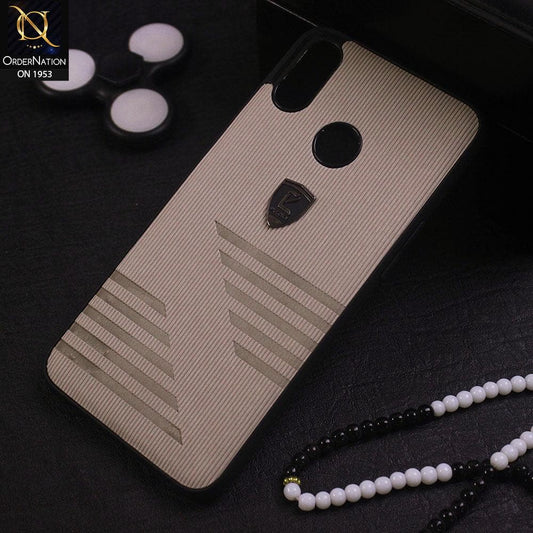 Realme 3 Pro Cover - Skin - Puloka Linning Style Soft Borders Back Shell Case