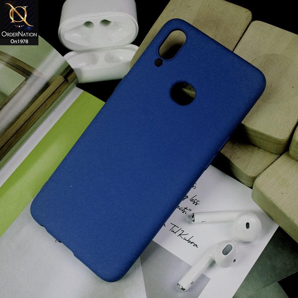 Samsung Galaxy A10s Cover - Blue - Candy Color Soft Silicon Case