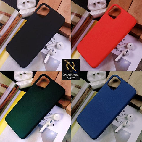 Vivo S1 Cover - Green - Candy Color Soft Silicon Case