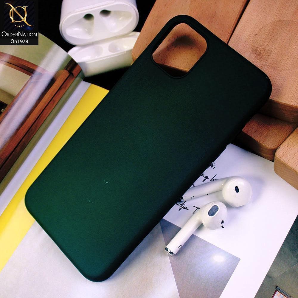 iPhone 11 Pro Cover - Green - Candy Color Soft Silicon Case