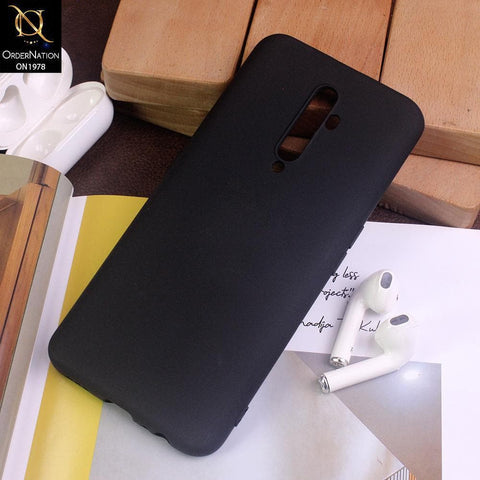 Oppo Reno 2Z Cover - Black - Candy Color Soft Silicon Case