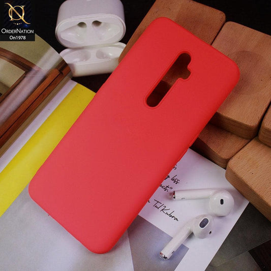 Oppo Reno 2F Cover - Candy Red - Candy Color Soft Silicon Case