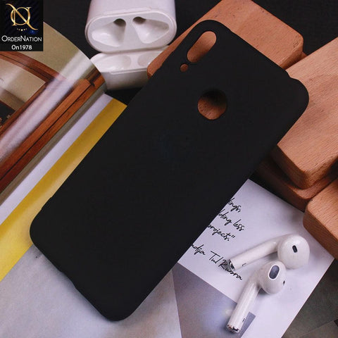 Huawei Y7 Prime 2019 / Y7 2019 / Y7 Pro 2019 Cover - Black - Candy Color Soft Silicon Case