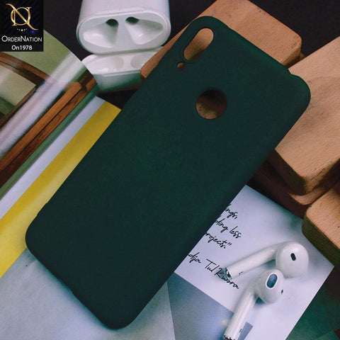 Huawei Y7 Prime 2019 / Y7 2019 / Y7 Pro 2019 Cover - Green - Candy Color Soft Silicon Case