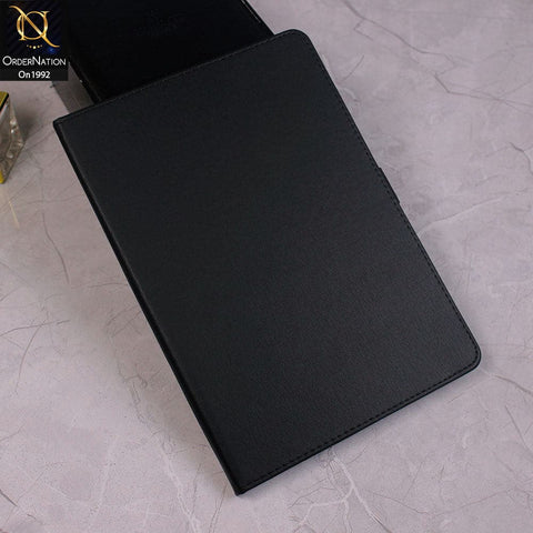 iPad 10.2 / iPad 7 (2019) Cover - Black - Luxury Shockproof Smart Wakeup Flip Book Case