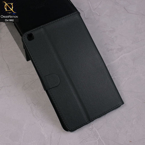 Samsung Tab A 8.0 / T290 / T295 (2019) Cover - Black - Luxury Shockproof Smart Wakeup Flip Book Case