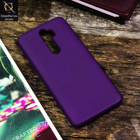 Oppo A9 2020 Cover - Dark Gray - Matte Shockproof Sillica Gel Soft Case