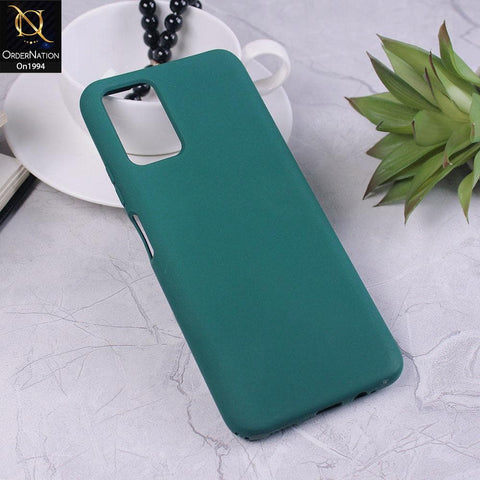 Infinix Note 8 - Dark Green - Matte Shockproof Sillica Gel Soft Case