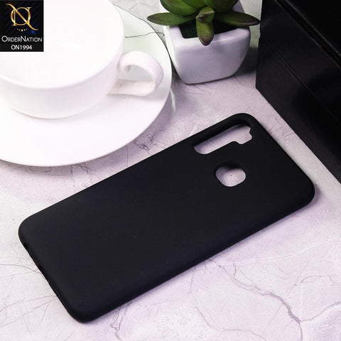 Infinix S5 Cover - Black - Matte Shockproof Sillica Gel Soft Case